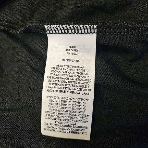 Boden Jersey Athleisure Solid Black Skirt Womens NEW - Picture 5 of 6